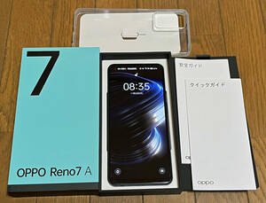 ★新同★ OPPO Reno7 A 有機EL6.4inch 6GRAM+128GROM SIMフリー ★送料無料★