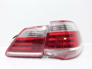 200系 GRS200 GRS202 クラウン ロイヤル 後期 右 テールランプ 運転席側 LED 点灯確認済 30-370 30-371 レンズ ライト ウインカー B3