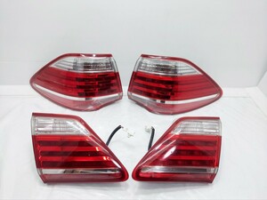 200系 GRS200 GRS202 クラウン ロイヤル 後期 テールランプ 左右セット LED 点灯確認済 30-370 30-371 レンズ ライト ウインカー B3