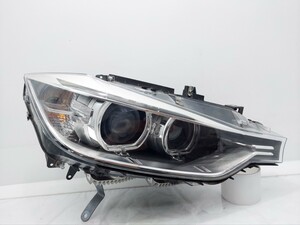 バルブバラスト付 BMW 3シリーズ 3B20 F30 320i 右 ヘッドライト 運転席側 63.11-7 259 544 レンズ ランプ ウインカー ☆☆