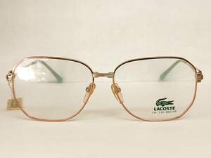 閉店処分品◆ラコステ LACOSTE LA-115◆Titan-P◆FRAME JAPAN◆56□15