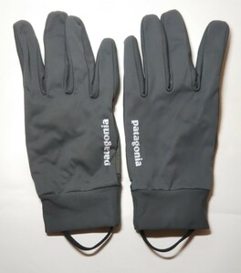 454送料100円 patagonia パタゴニア Wind Shield Gloves ウィンド シールド グローブ 33336 手袋 グレー M メンズ