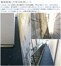 （硬③グレー 153ｃｍ×6.7ｍ）超厚手 雑草防止 除草 Ban-now 万能 防根 防草シート_画像8