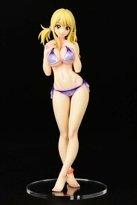 [ new goods * unopened * domestic regular ]FAIRY TAIL Roo si.* Heart fi rear swimsuit PURE in HEART ver.Twin tail 1/6 final product figure [o LUKA toys ]