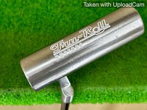 【希少/TRU-ROLL Golf Putter 34インチ】トゥルーロール ゴルフ TR-i クランクネック シルバーサテン仕上げ 円柱型パター 