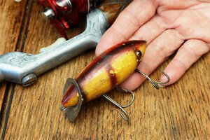 #1900 HEDDON CRAB WIGGLER オールドウッドルアー / ABU RECORD 道楽 ハトリーズ バルサ50 ZEAL ザウルス マツモトーイ ウッドルアー好きに