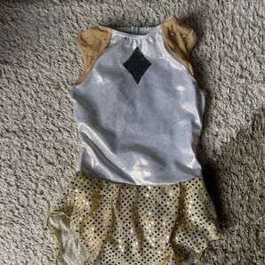 最終値下 女の子 衣装 新体操 習い事 発表会 レッスン着 キッズ 5歳児 110前後