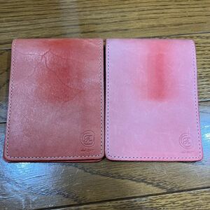  original leather rotia case No11 red 2. set 