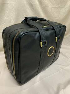  regular price 25 ten thousand jpy super! rare!VERSACE Versace. business trip & travel bag machine inside bringing in size! Gold plate tag mete.-sase bag bag 