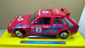 スケール 1/24 LANCIA Delta S4 ！ ランシア！ 世界のレーシングカーコレクション！ burago