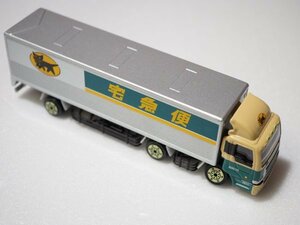 ☆A8289☆箱無 ルース★ミニカー ヤマト運輸 大型トラック 10t車 クロネコヤマト（前輪に曲がりあり）