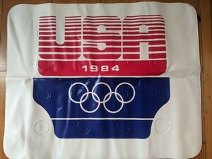 ロサンゼルスオリンピック　1984年製　クッションカバー　ノベルティー　販促品　非売品　希少　USA　34×43　オリンピック　OLYMPIC