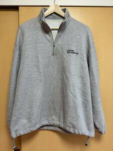 【美品】 S.F.C / HALF ZIP SWEAT ハーフジップスウェット / L グレー / Stripes For Creative SFC エスエフシー SEESEE SEE SEE シーシー