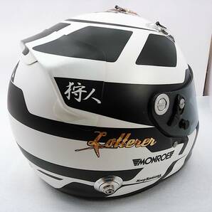 【送料無料】最高峰モデル Arai アライ GP-6 Andre Lotterer アンドレ・ロッテラー Lサイズ 59-60cm HANSアンカー付き 4輪用 カートの画像7