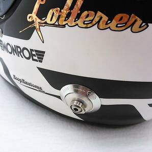 【送料無料】最高峰モデル Arai アライ GP-6 Andre Lotterer アンドレ・ロッテラー Lサイズ 59-60cm HANSアンカー付き 4輪用 カートの画像4