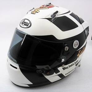 【送料無料】最高峰モデル Arai アライ GP-6 Andre Lotterer アンドレ・ロッテラー Lサイズ 59-60cm HANSアンカー付き 4輪用 カートの画像1