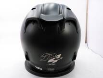 【送料無料】外観程度上 Arai アライ SZ-Ram4 FLAT BLACK フラットブラック Mサイズ ジェットヘルメット_画像4