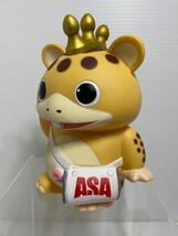 1989年★朝日新聞社★ASA★快獣 ブースカ★ソフビ人形★貯金箱 １３．０ｃｍ 当時物 企業物 非売品 現状_画像3