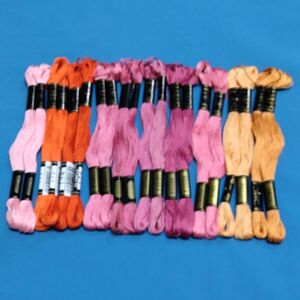 刺繍糸 オリムパス 刺繍糸 25番 20かせ 10色セット