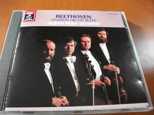 【CD】アルバン・ベルク四重奏団 ベートーヴェン / 弦楽四重奏曲 第12番 、第16番 (EMI 1981)