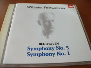 【CD】フルトヴェングラー / ウィーンpo ベートーヴェン / 交響曲 第5番「運命」 、第1番 (EMI 1954/1952)