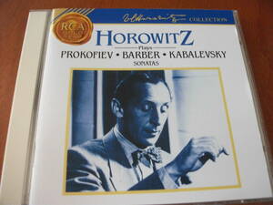 【CD】ホロヴィッツ / プロコフィエフ 、バーバー 、カバレフスキー 、フォーレ 、プーランクを弾く (RCA 1945-1976)