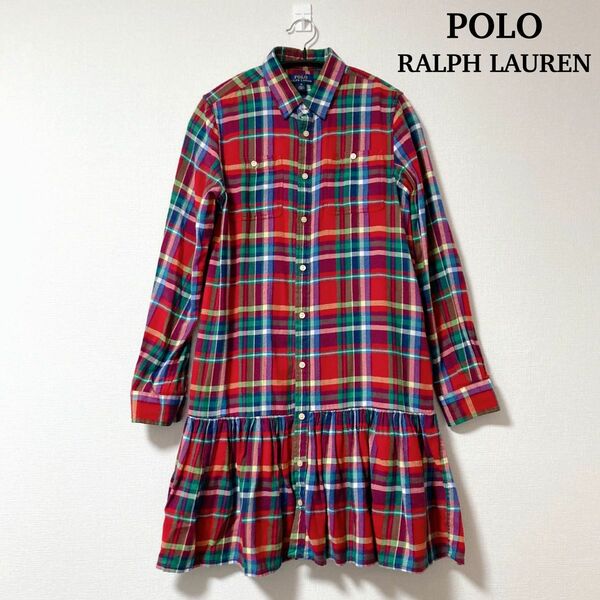 POLO RALPH LAUREN チェック柄 ワンピース チュニック