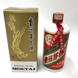 N-71 マオタイ 貴州茅台酒 中国 天女ラベル 重量95.7 MOUTAI 箱付き 古酒 中国酒 KWEICHOW 未開栓 1本