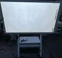 【F】RICOH D6500 Interactive Whiteboard インタラクティブ ホワイトボード　D6500 65v型　動作品　現状出品　引取限定_画像1