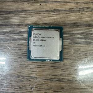 「G_313」Intel CPU Core i3-4330 3.50GHz SR1NM LGA1150 中古　動作確認済み