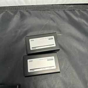 「＃」SANWA VGA-EXHD HDMIエクステンダー　セット出品　現状　電源アダプタ無し