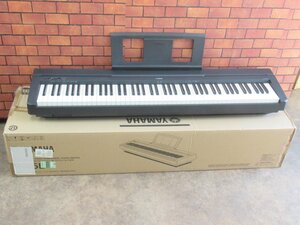 ○ 【着払い・引き取り】中古品 YAMAHA P-45B 電子ピアノ 2016年製 キーボード ヤマハ 鍵盤 88鍵 通電確認済み