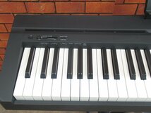 ○ 【着払い・引き取り】中古品 YAMAHA P-45B 電子ピアノ 2016年製 キーボード ヤマハ 鍵盤 88鍵 通電確認済み_画像3