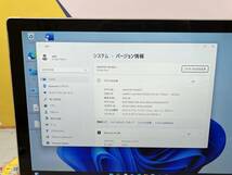 極美品 Microsoft Surface Pro6 1796 i5-8350u 128gb 8gb 12.3インチ Windows11 Pro Office2021 タブレット_画像3