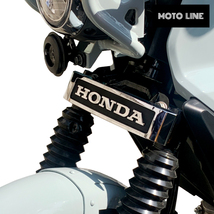 ホンダ クロスカブ (AA06、JA45、JA60) 用 エンブレムステーキット 61401-MC9-670 バイク パーツ MOTOLINE HONDA MOTOLINE_画像1