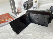 SONY デジタルHDビデオカメラ HDR-CX590V ブラウン　中古品_画像3