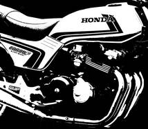 オートバイイラストＴシャツ　ＣＢ７５０Ｆ_画像1