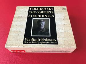 ◆見本盤◆フェドセーエフ/チャイコフスキー交響曲全集/モスクワ放送交響楽団/5CD/VICC-40024-28　 #J18YY1