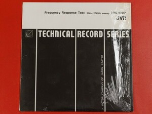 ◇TECHNICAL RECORD SERIES/Frequency Response Test 20Hz-20kHz sweep/LP、TRS-1007 #J08YK1