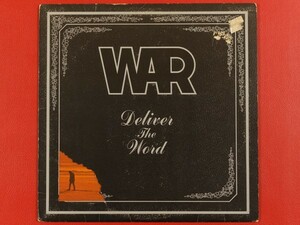 ◇米盤 WAR/Deliver The Word/LP、UA-LA128-F #J15YK1