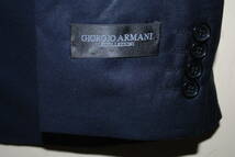 ■新品未使用■G・アルマーニジャケット　仕切り糸付き　サイズ48（日本表記L）■_画像4