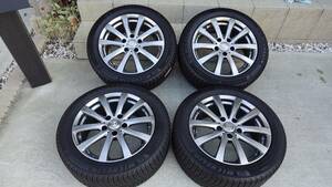 【中古】MICHELIN X-ICE 3+ スタッドレスタイヤMICHELIN X-ICE 3+、Team Sparco Ballare17×7.5J+35 120/5Hホイールセット BMW 318i