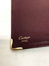 美品 Cartier カルティエ マストライン ボルドー 二つ折り 長財布 カード入れ ギャランティカード付　12時間以内に送付_画像5