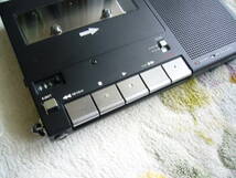 ★[TCM280002]★動作品 SONY TCM-280B [黒]ソニー カセットレコーダー No:11962　[録再機]_画像3