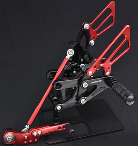 CBR600RR 07-12 バックステップ rearsets Black&Red