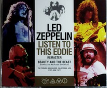 【送料ゼロ】Led Zeppelin '77 Liveリマスター 3枚組 Listen To This Eddie California,USA レッド・ツェッペリン_画像1