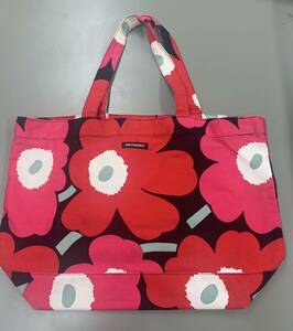 marimekko マリメッコ トートバッグ　大容量　中古送料込み