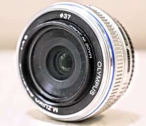 【動作品】OLYMPUS オリンパス M.ZUIKO DIGITAL 17mm F2.8 シルバー [ Lens | 交換レンズ ]　レンズフィルター　レンズキャップ　17M969-60