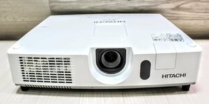 動作品☆HITACHI 日立 液晶プロジェクター CP-WX4022WN ホワイト LCD Projector ケーブル付属 5A2068