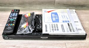 動作品☆Panasonic パナソニック ブルーレイレコーダー DIGA ディーガ DMR-BWT630 ２チューナー 1TB 13年製 7M958